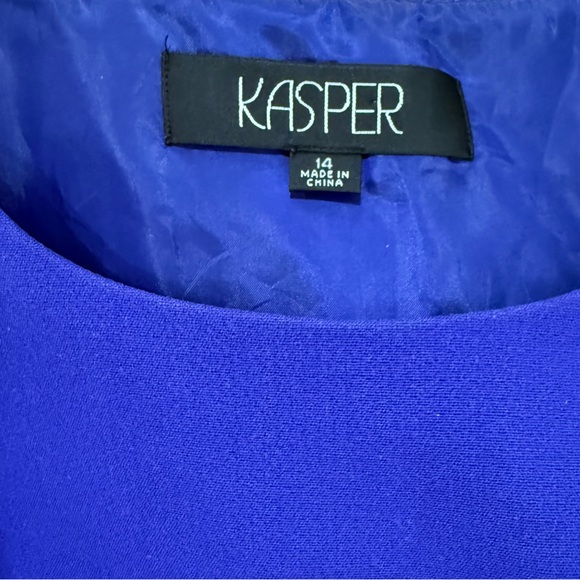 Kasper Women's Royal Blue Tank Top - Picture 4 of 6